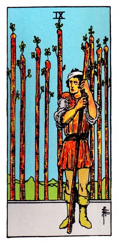 9 of Wands