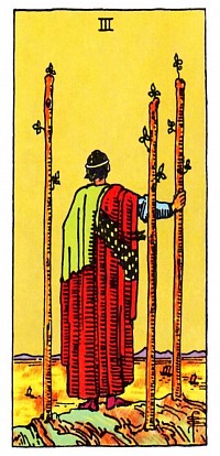 3 of Wands