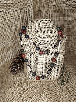 1 ~ Acorn & Reed Necklace ♻️